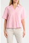 Pink Zenna- Ivory Penny Stripe