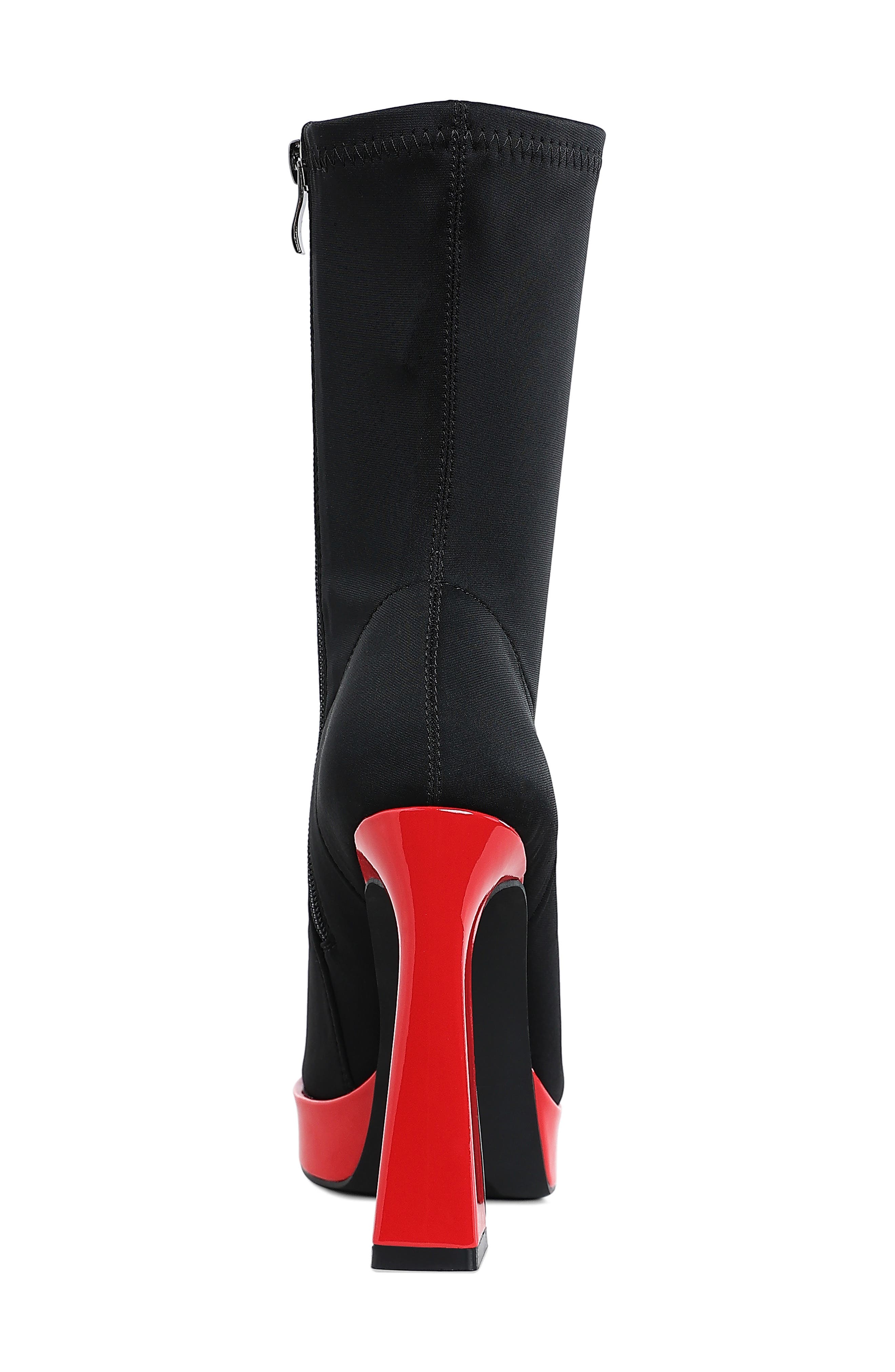 LONDON RAG Rabha Contrast Platform Boot, Alternate, color, 