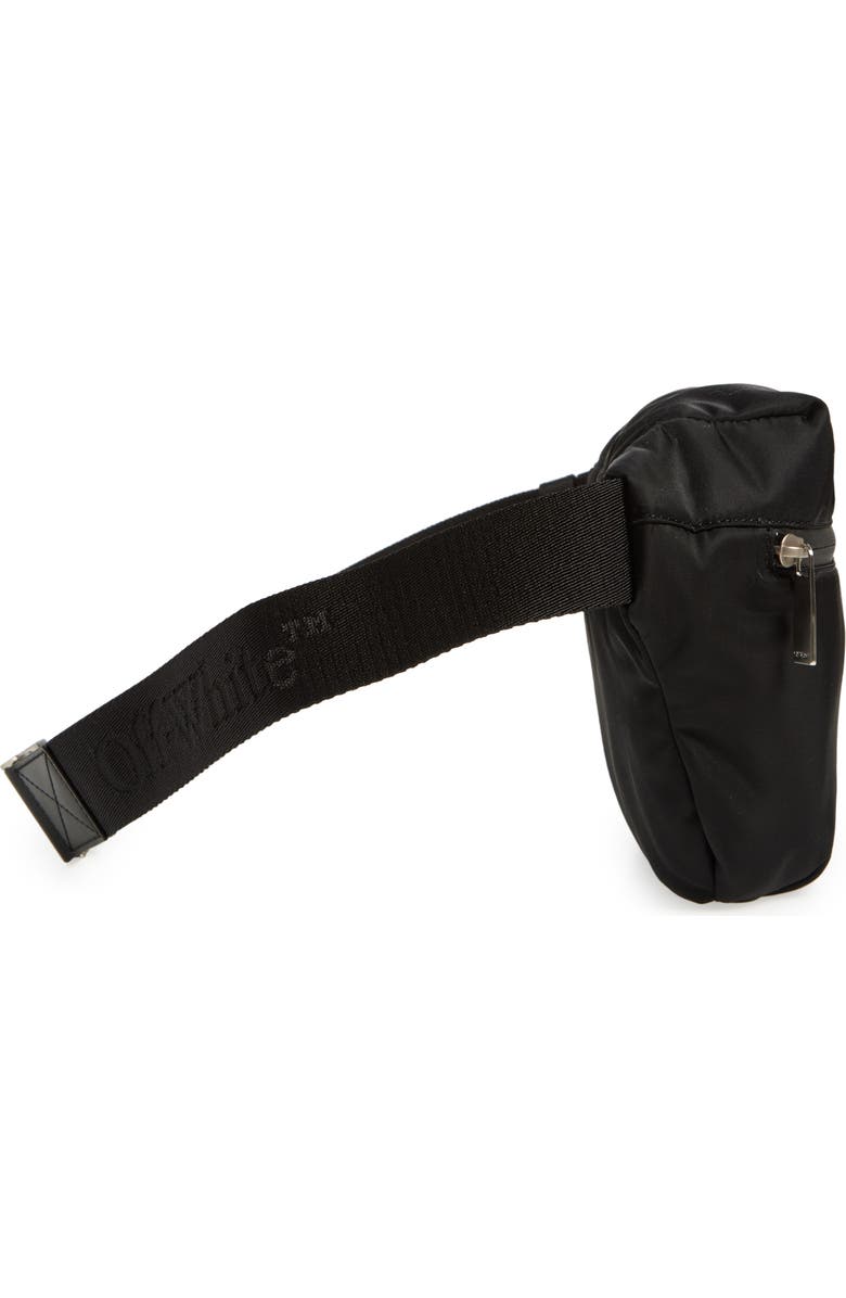 Off-White Nylon Belt Bag, Alternate, color,