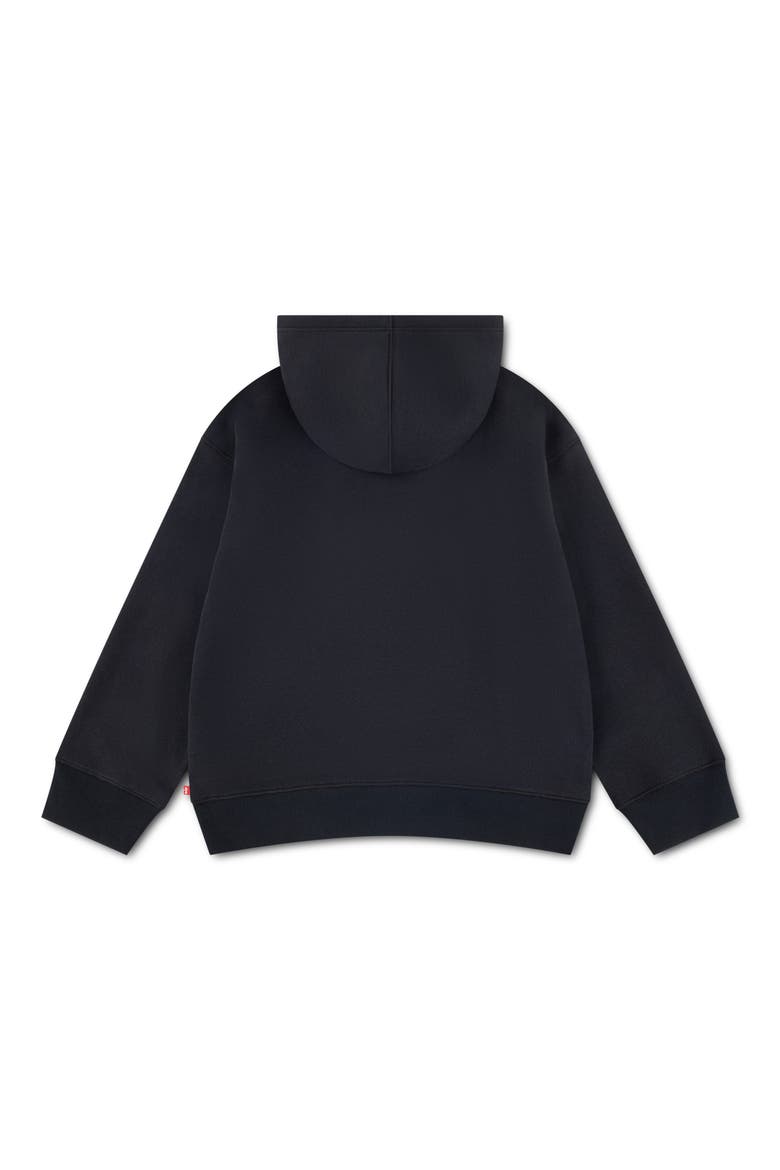 Kids' Dirt Bike Graphic Hoodie, Alternate, color, JET BLACK