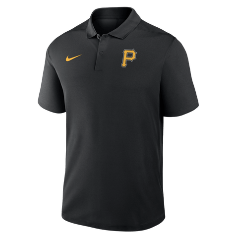Men's Nike Black Pittsburgh Pirates Dri-FIT Victory Polo