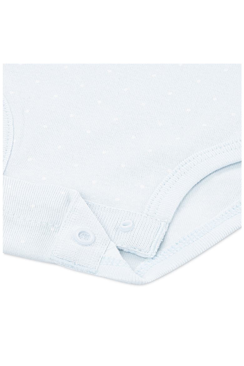 3-Piece Organic Cotton Bodysuits & Headband Set, Alternate, color, HUGGIES BALLAD BLUE