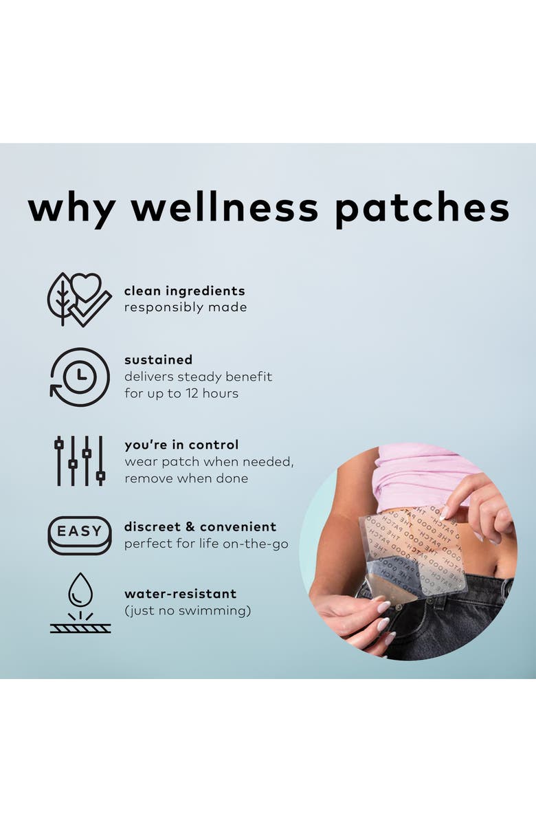The Good Patch Hot Flash Wellness Patch, Alternate, color, NO COLOR