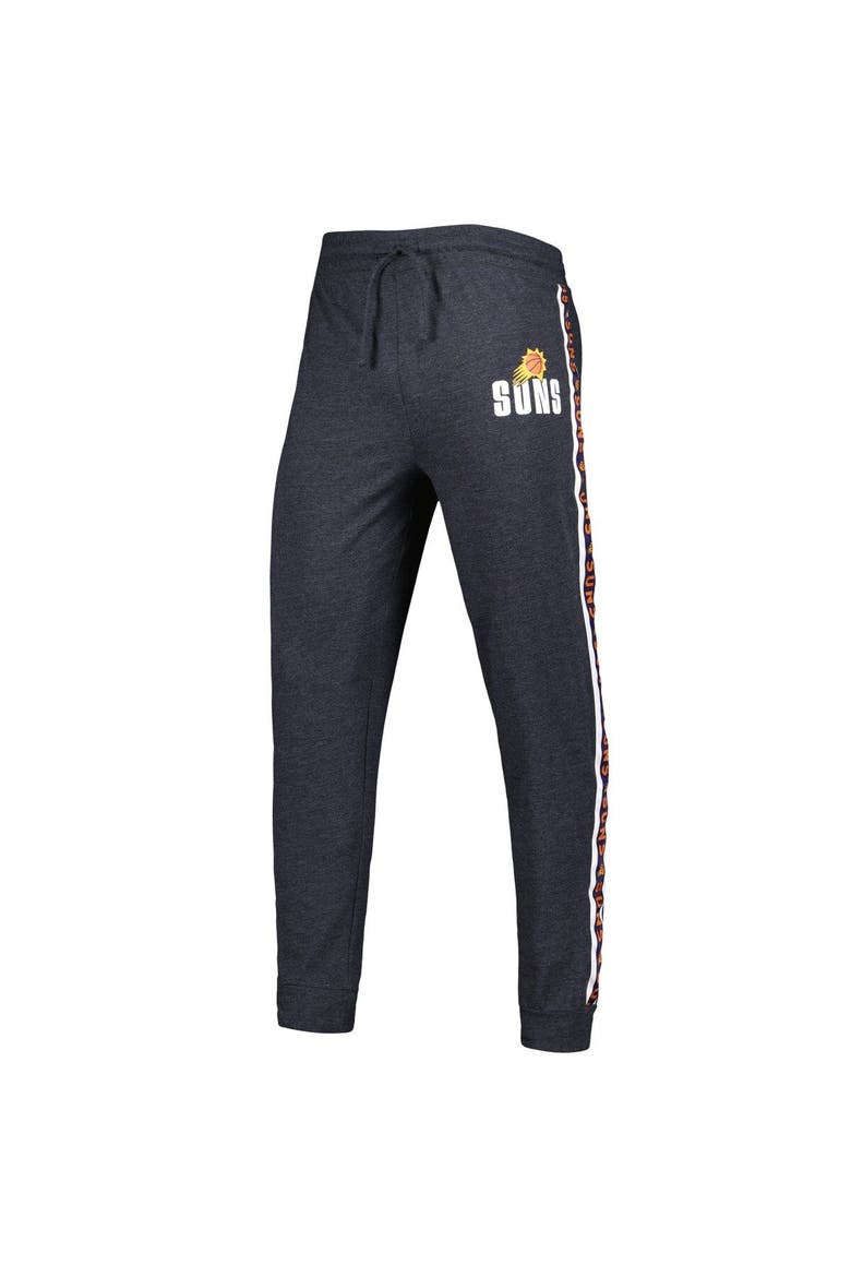 Men's Concepts Sport Charcoal Phoenix Suns Team Stripe Jogger Pants, Alternate, color, Charcoal
