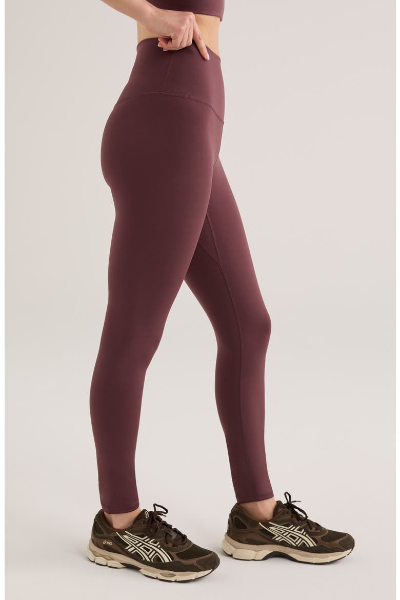 FreeSoft™ High Rise 25-Inch Leggings, Alternate, color, HUCKLEBERRY