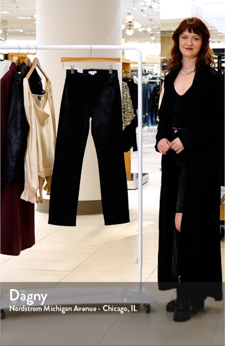 Good Straight Coated Jeans, sales video thumbnail