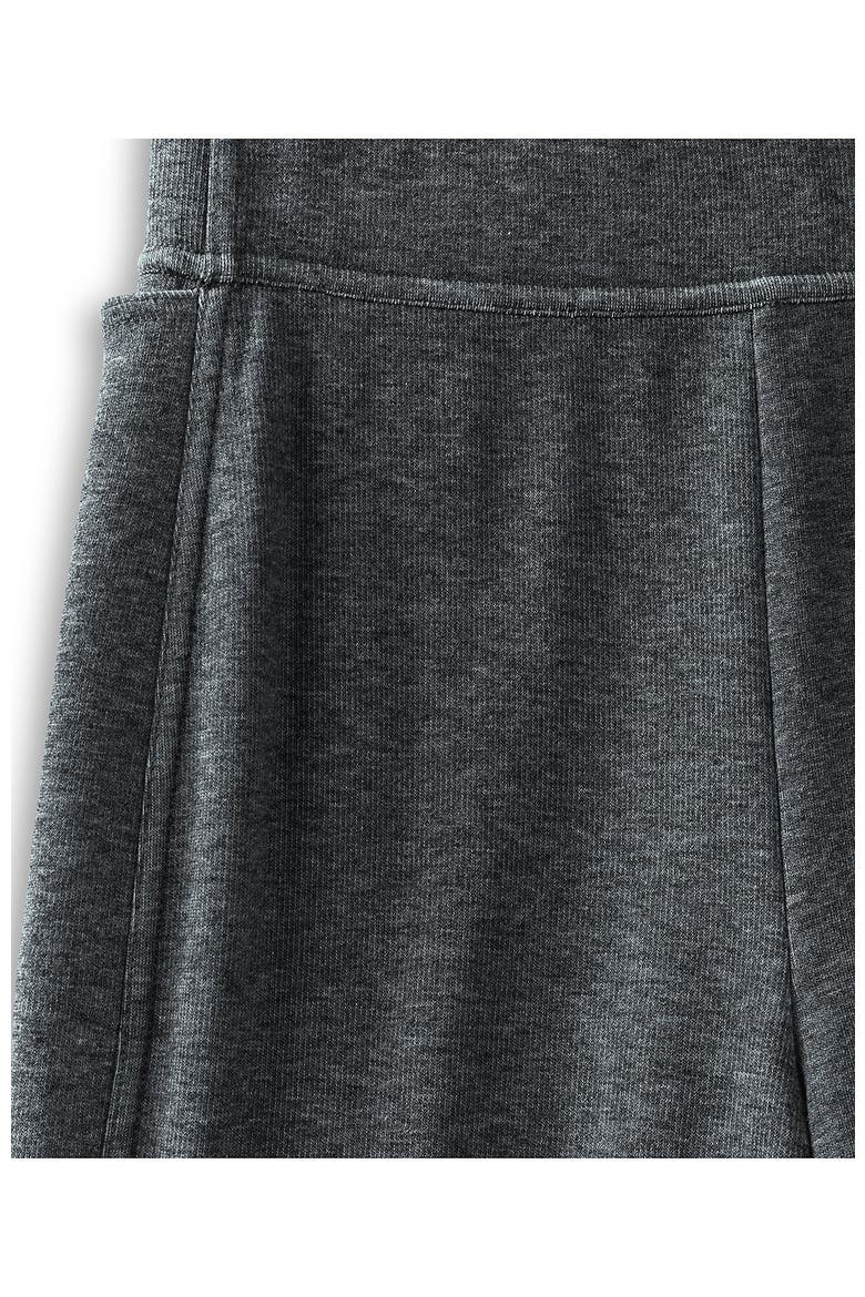 Serious Sweats High Rise Fleece Lined Straight Leg Pants, Alternate, color, Charcoal Heather