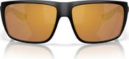 Costa Del Mar 64mm Polarized Rectangular Sunglasses