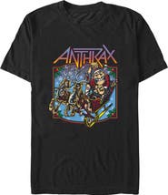 Anthrax Men's Anthrax Not Man Sleigh Graphic T-Shirt