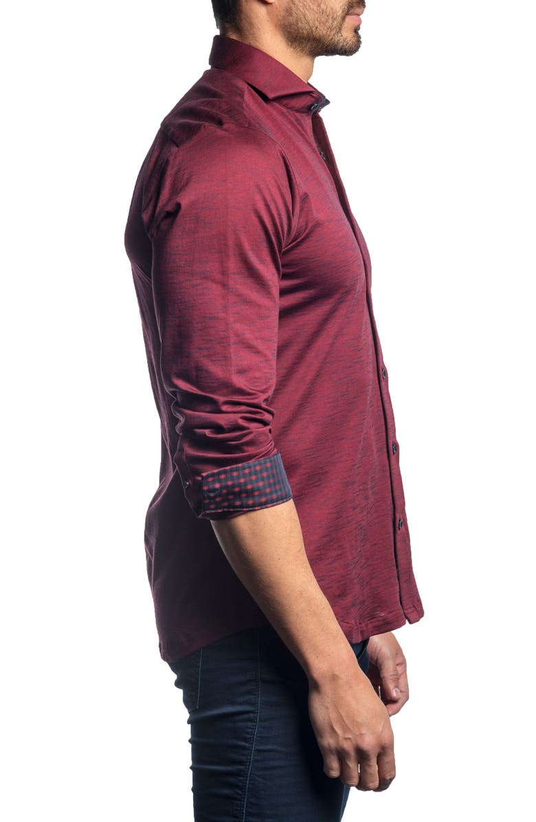 Jared Lang Slim Fit Button-Up Sport Shirt, Alternate, color,