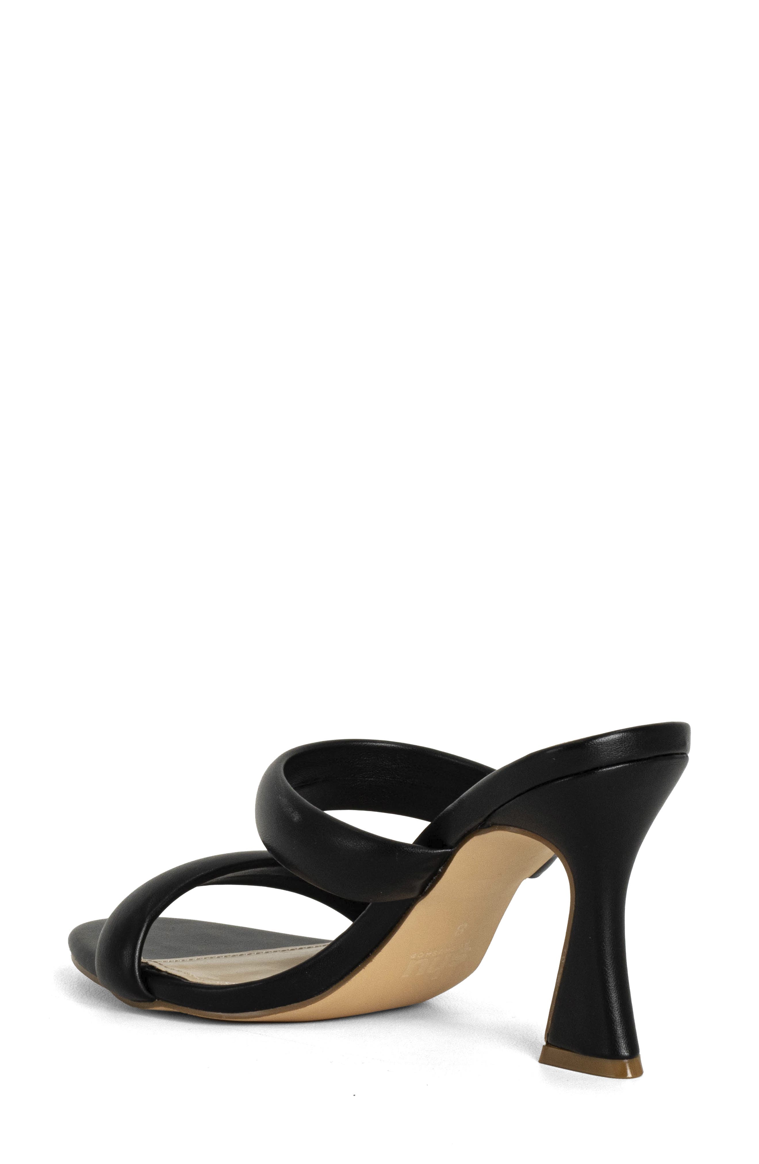 SHUSHOP Fedora Slide Sandal, Alternate, color, Black
