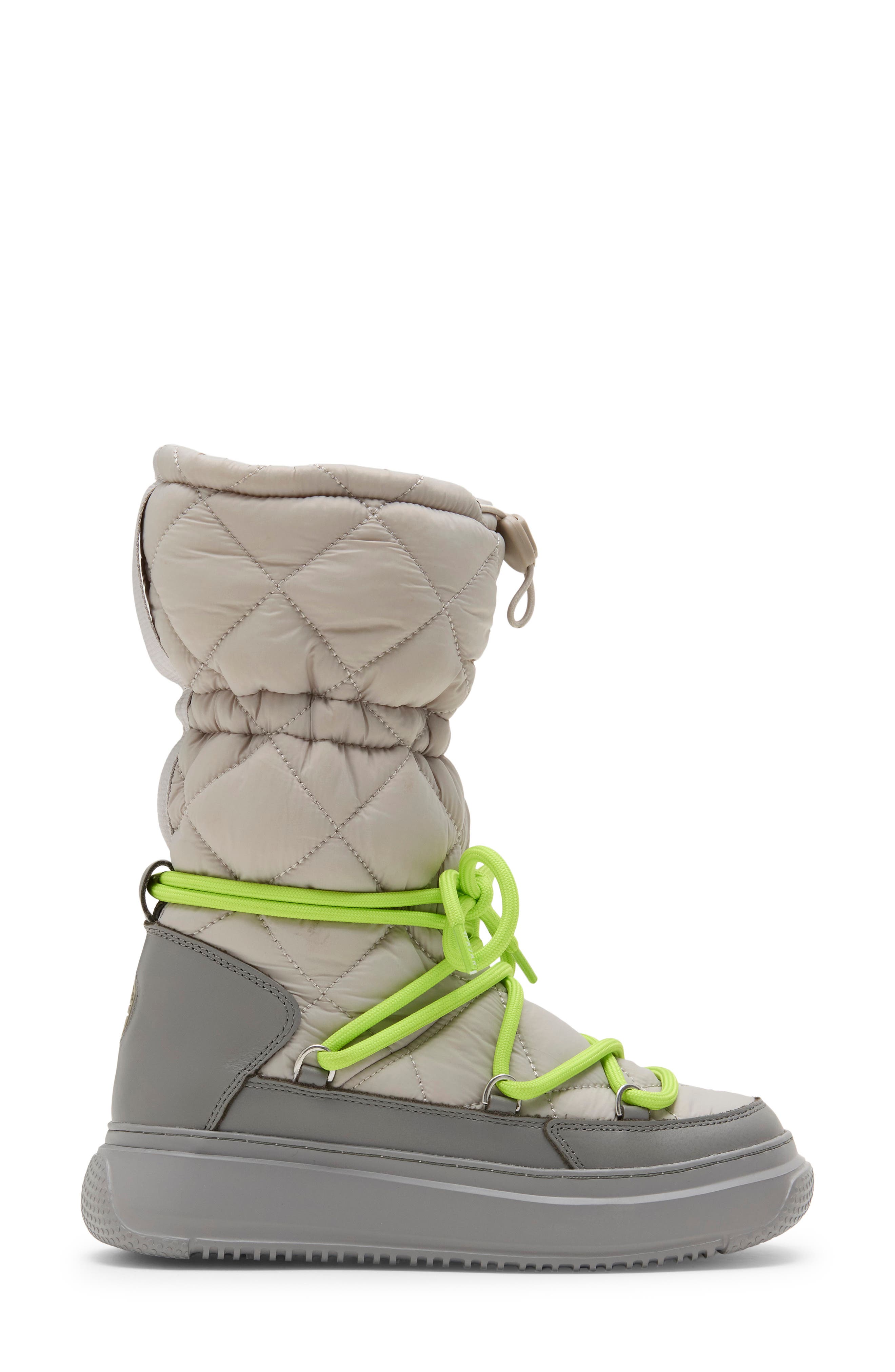 Gravita Mid Leather Boot, Alternate, color, GREY