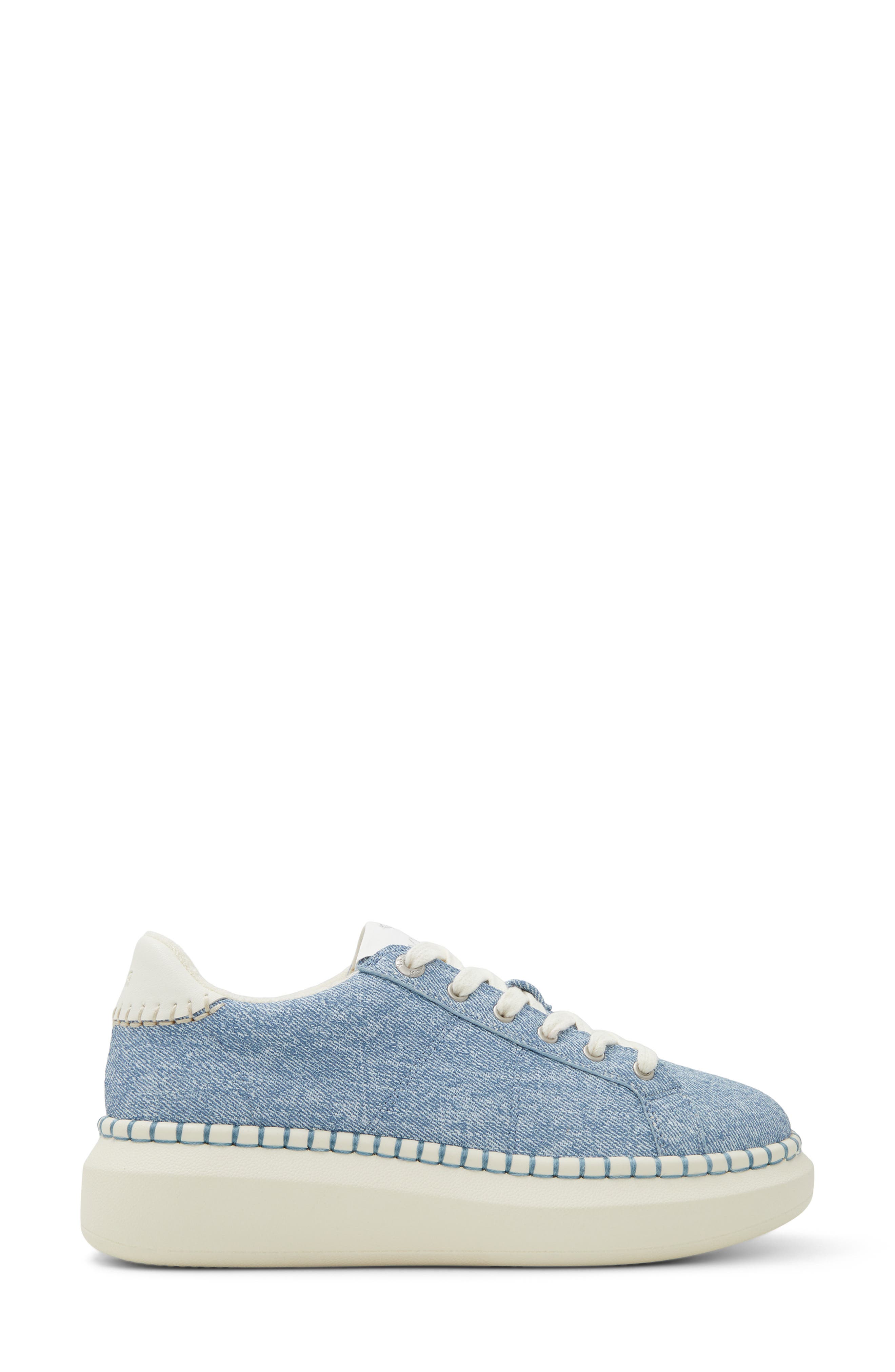 Stellar Platform Sneaker, Alternate, color, DENIM