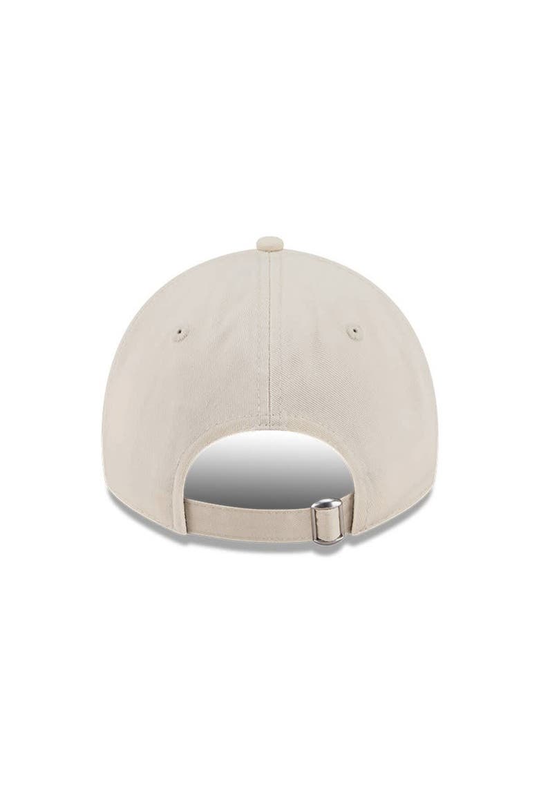Men's New Era Beige LAFC Micro Team Logo 9TWENTY Adjustable Hat, Alternate, color, Beige