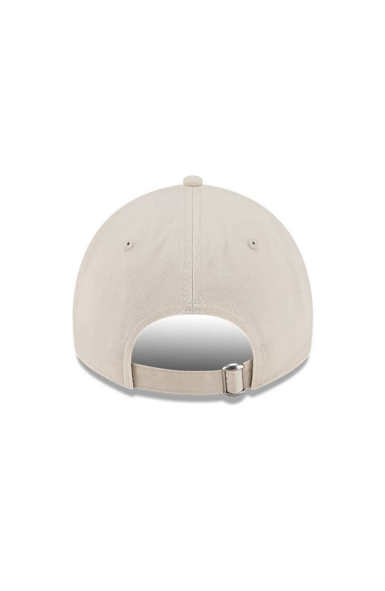 New Era Men's New Era Beige Seattle Sounders FC Micro Team Logo 9TWENTY Adjustable Hat, Alternate, color, Beige