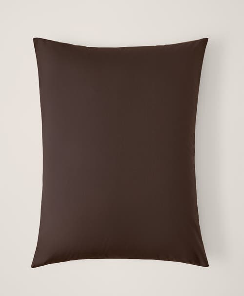 Pact Organic Cool-air Percale Sham 2-pack In Brown