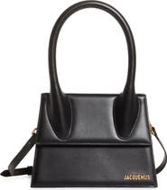 Jacquemus Le Grand Chiquito Leather Top Handle Crossbody Bag