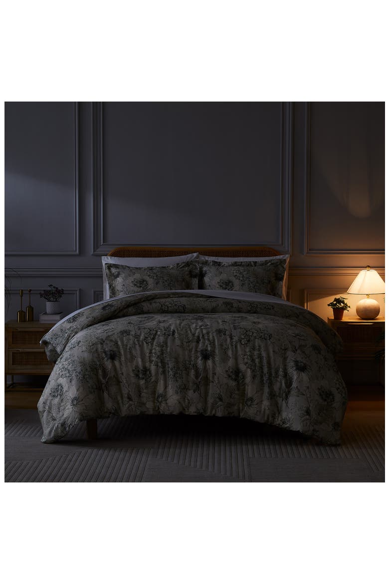 Skye Collection 3-Piece Cotton Duvet Set, Alternate, color, NATURAL