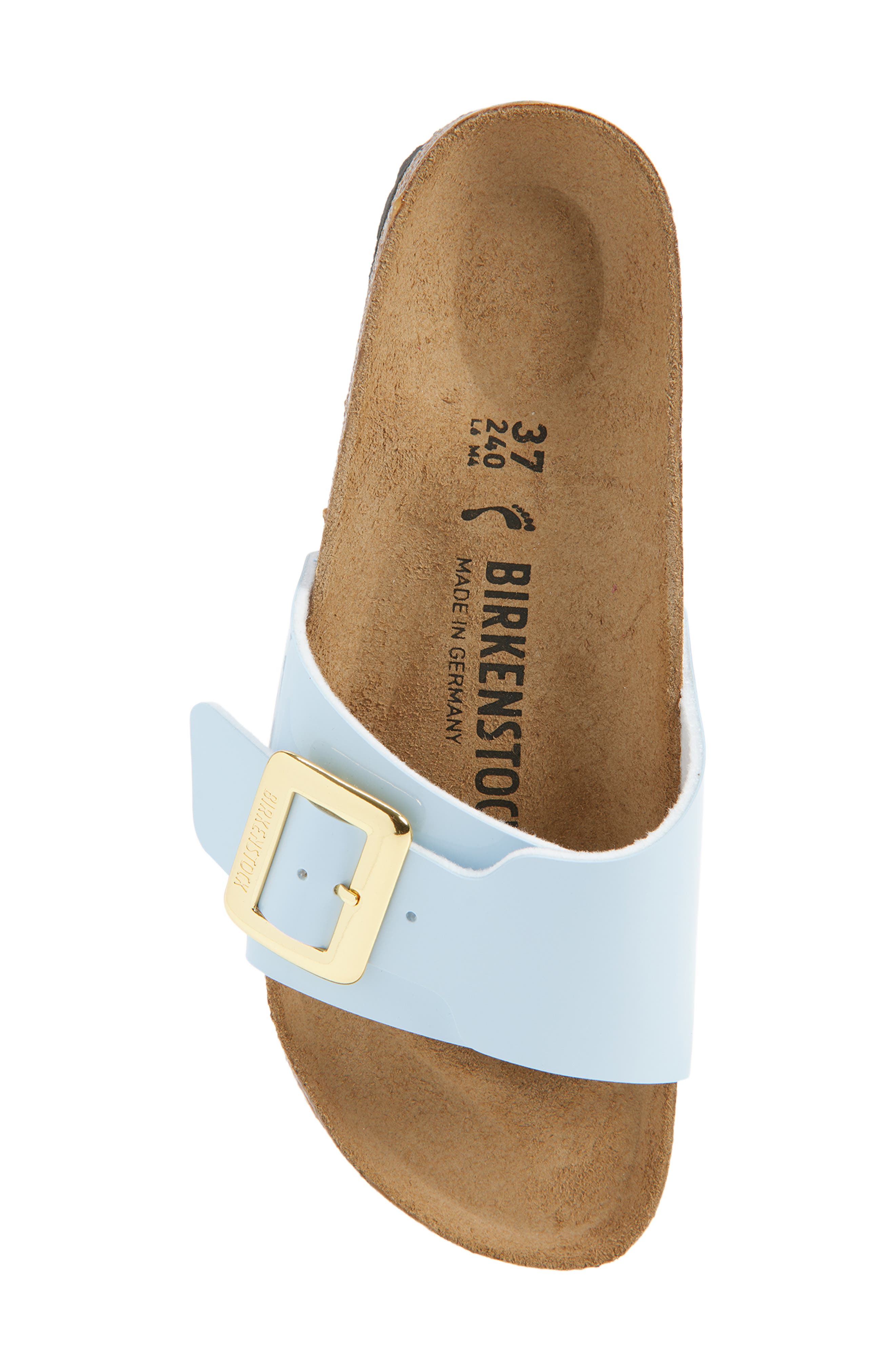 Catalina Luxe Slide Sandal, Alternate, color, BABY BLUE