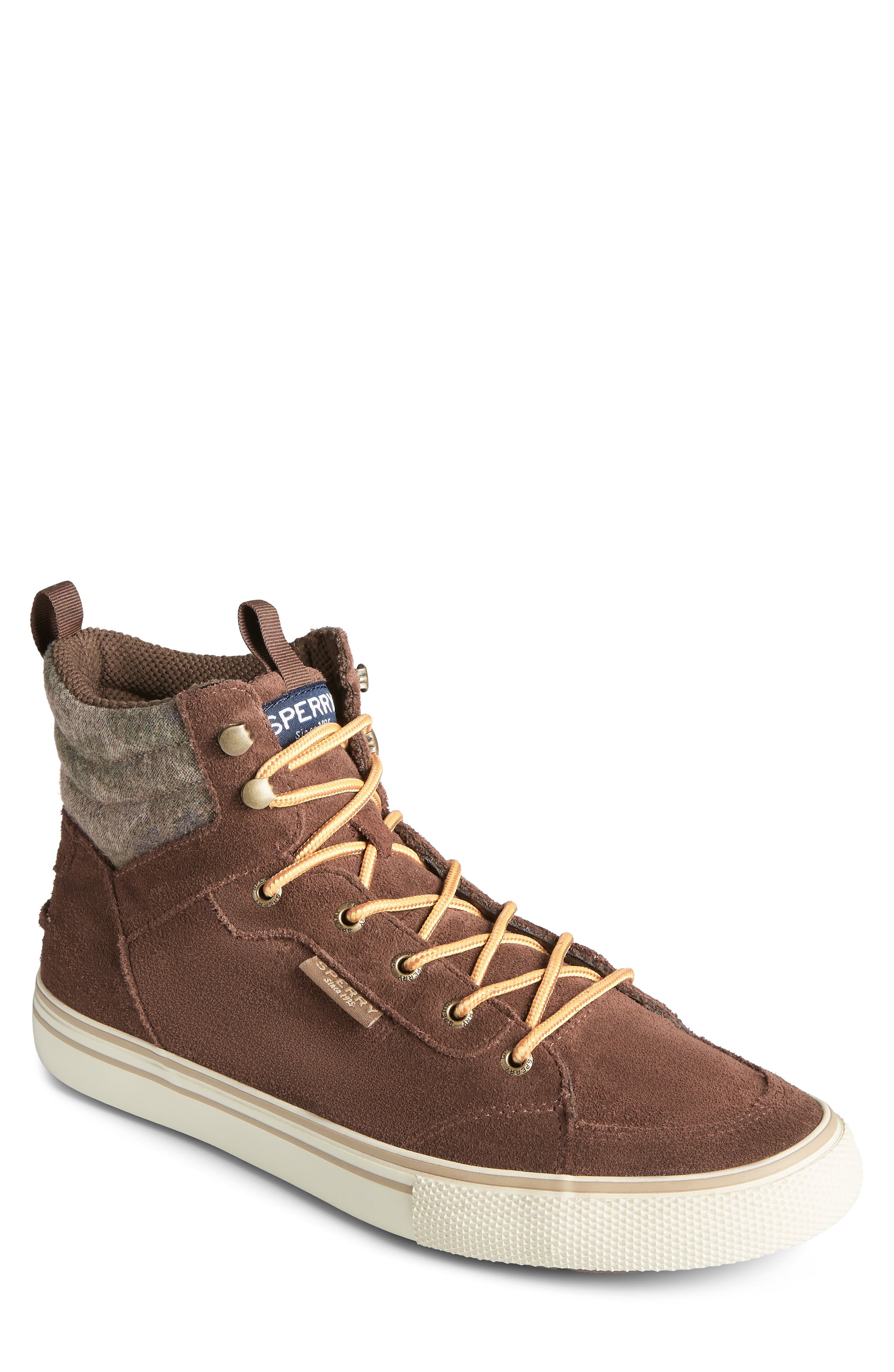 Sperry Striper Storm Waterproof Hiking Boot, Main, color, Brown/ Camo