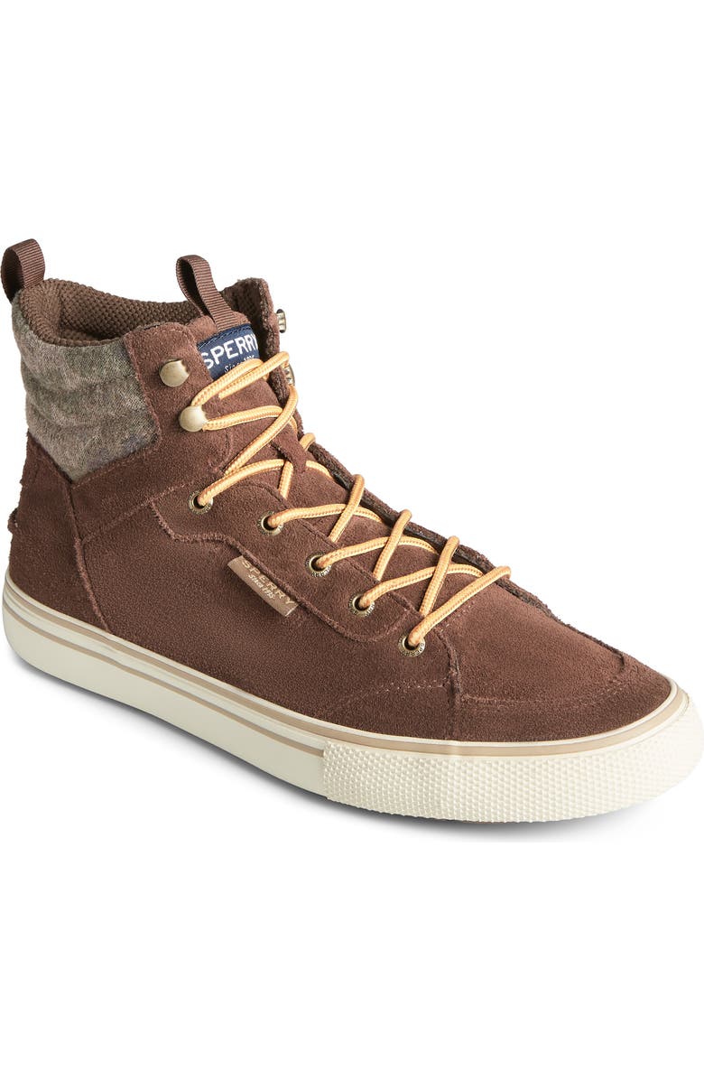 Sperry Striper Storm Waterproof Hiking Boot, Main, color, Brown/ Camo