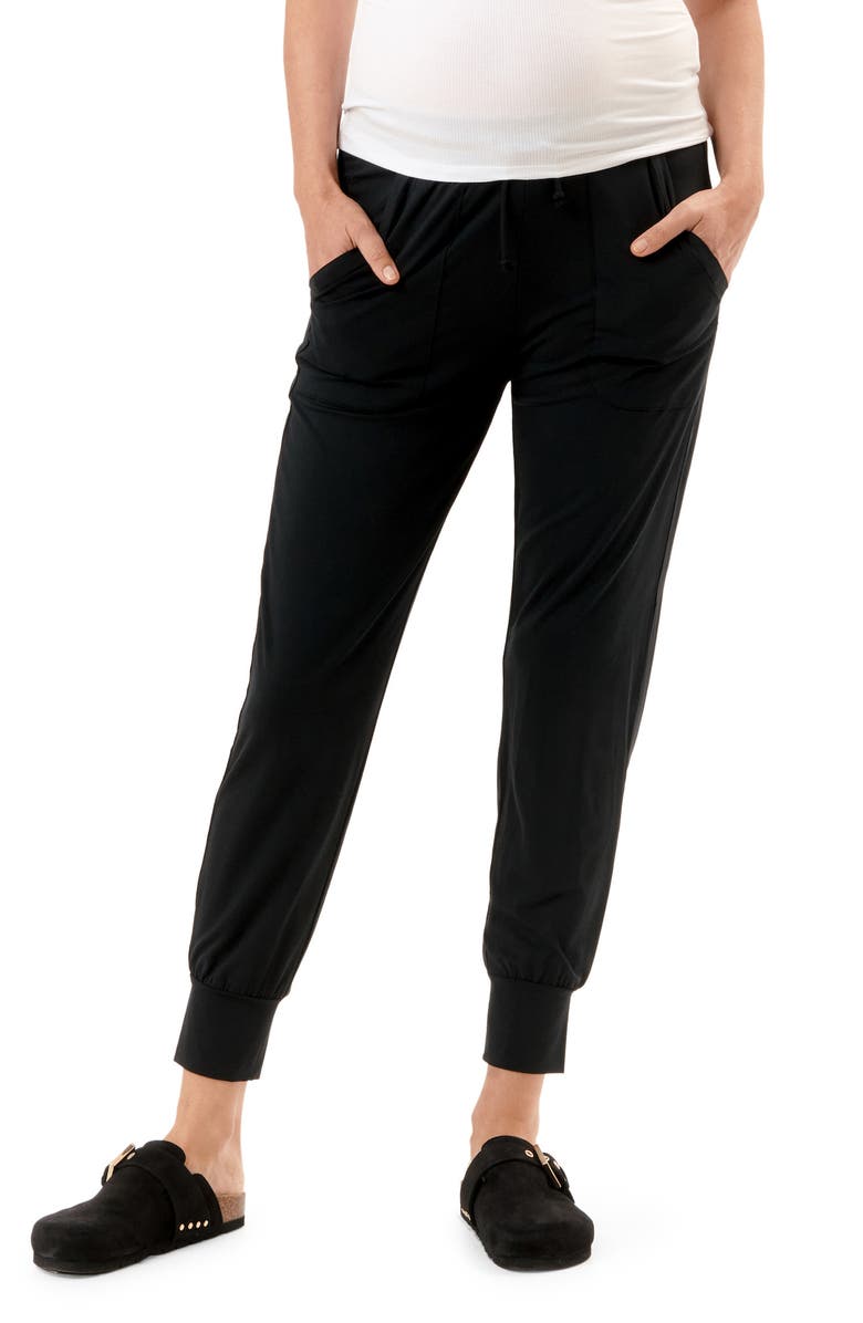 Nom Maternity Jersey Maternity Joggers, Main, color,