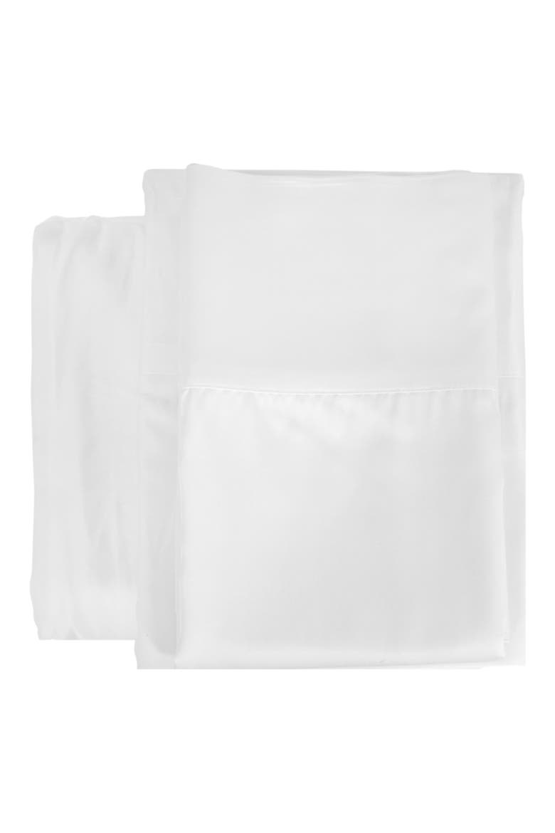 Cotton Sateen Sheet Set, Main, color, WHITE