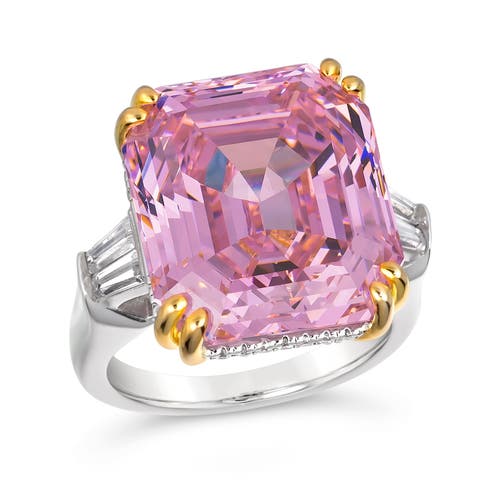 Anna Zuckerman Cali 10 Carat Diamond Crystalline Ring In Argyle Pink Crystalline