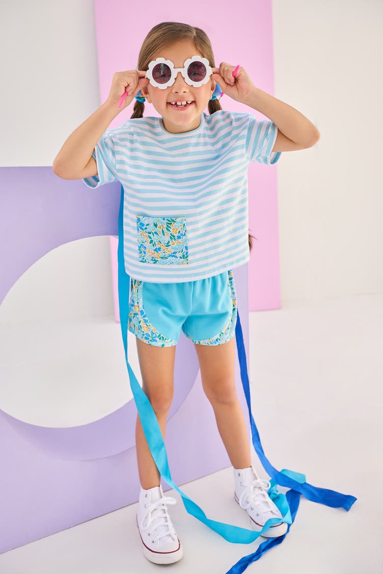 Kids' Active Track Short, Alternate, color, Frangipani Blue