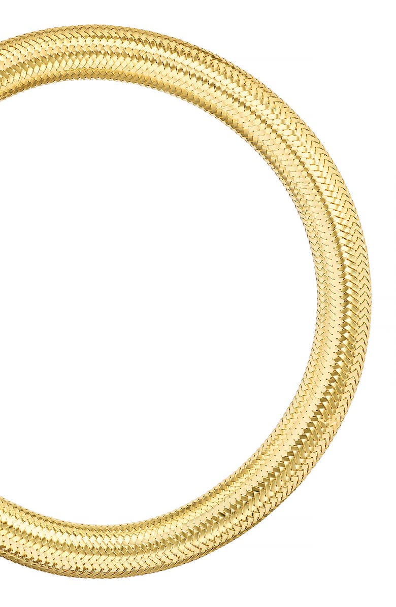 ATHRA LUXE Dolce Sole Fancy Mesh Bangle Bracelet, Alternate, color,
