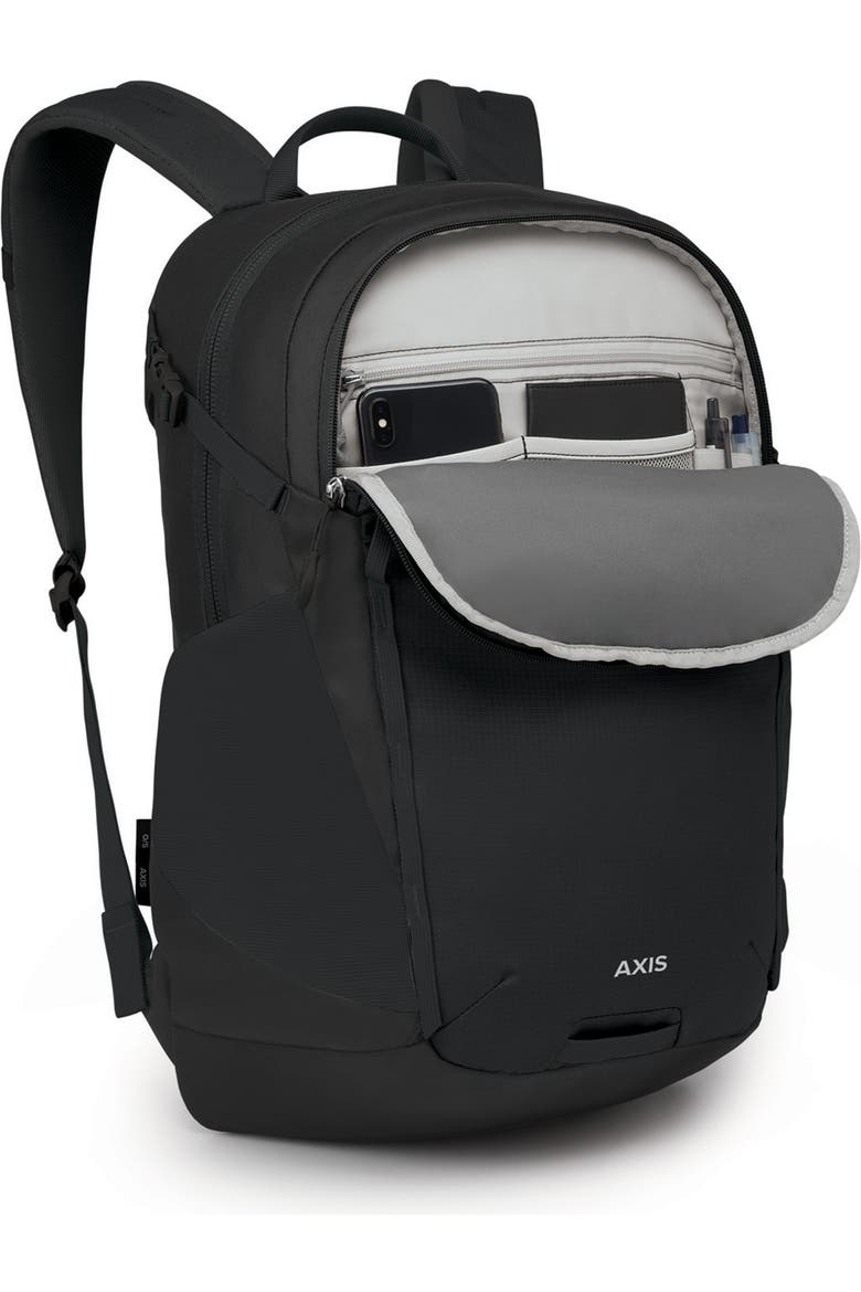 osprey axis 24l backpack Backpack, Cascade Blue-Torrent Blue / One Size the streamlined Osprey Axis backpack has convenient access and organizational features (including a laptop sleeve) to carry your daily essentials Osprey Axis Backpack 2024 Review