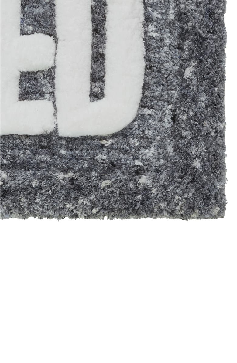 VCNY HOME Get Naked Statement Bath Rug, Alternate, color, Charcoal