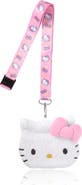 Hello Kitty Coin Purse ID Holder Travel Lanyard