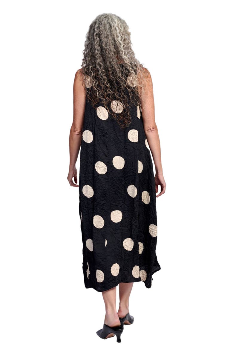 Alembika Crushed polka dots maxi tank dress, Alternate, color, 