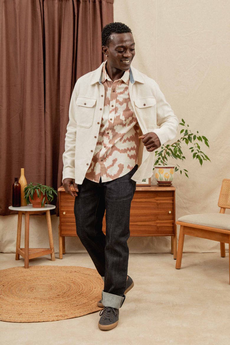 Pointer Overshirt, Alternate, color, Ivory Twill