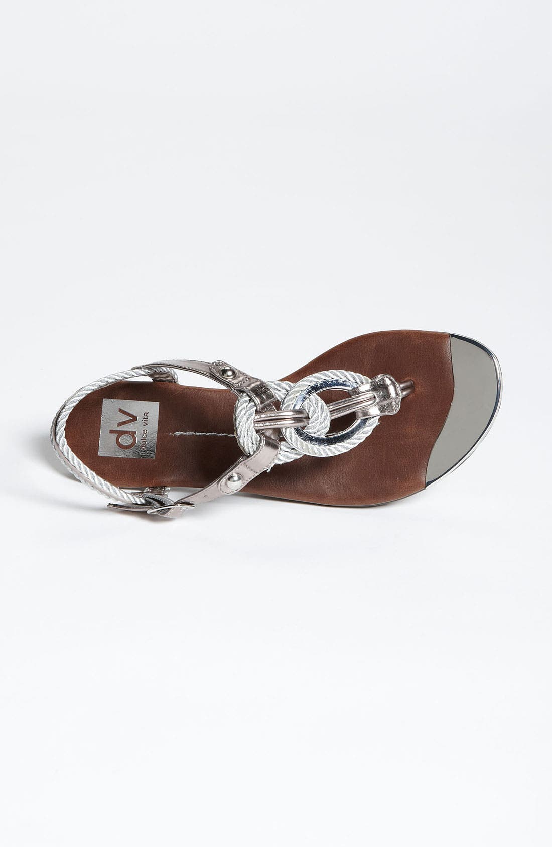 DV by Dolce Vita 'Agnyss' Sandal, Alternate, color, DARK SILVER