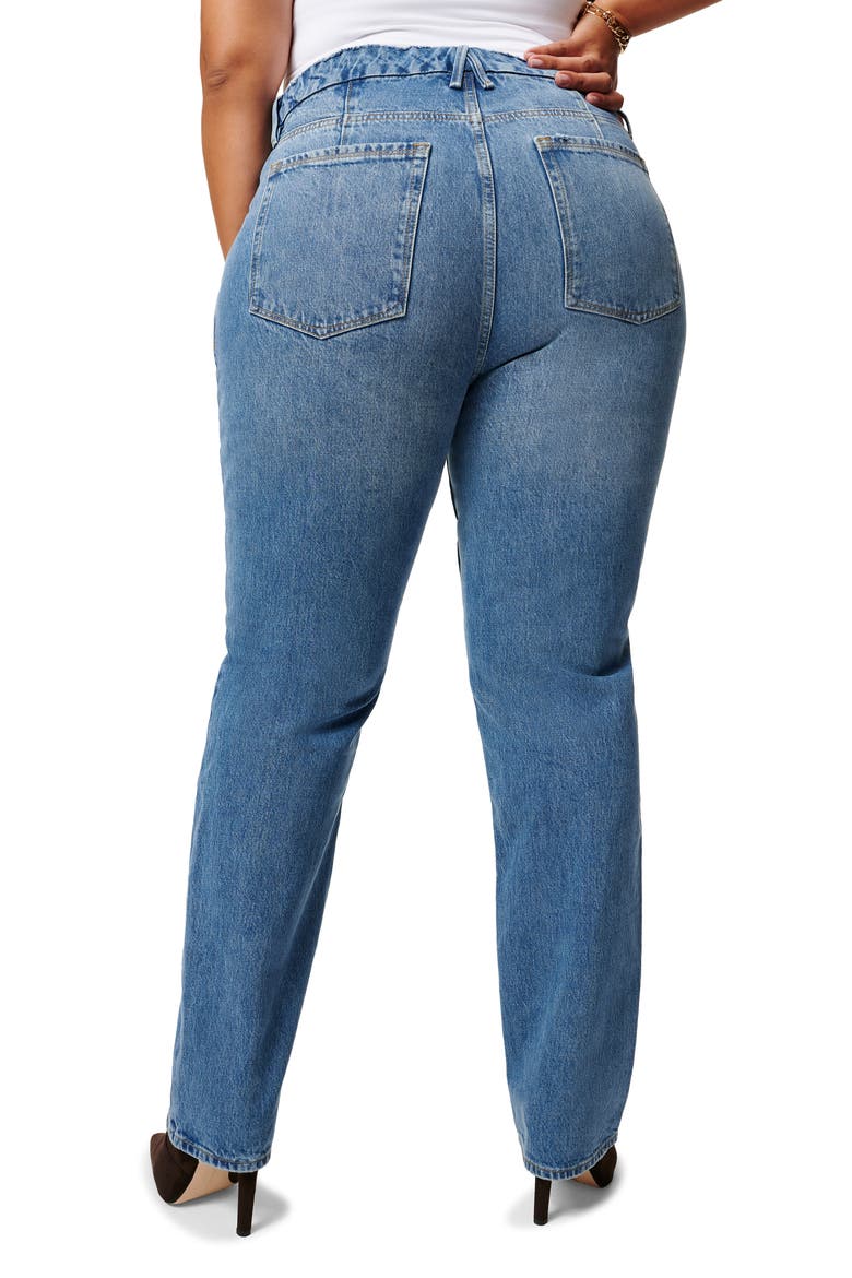 Icon High Waist Jeans, Alternate, color, BLUE952