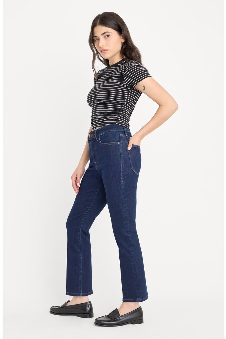 Good Petite High Waist Straight Leg Jeans, Alternate, color, INDIGO1153