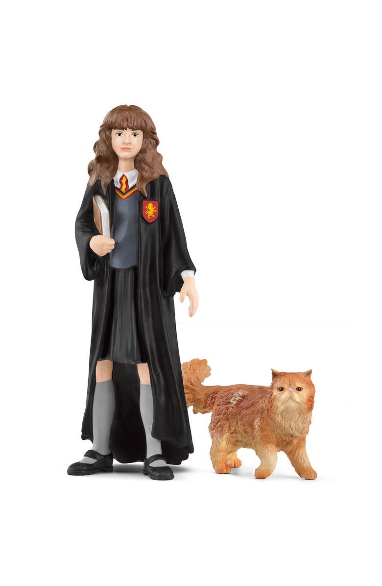 Schleich Wizarding World Hermione & Crookshanks 2 Piecec Set, Main, color, Multicolored
