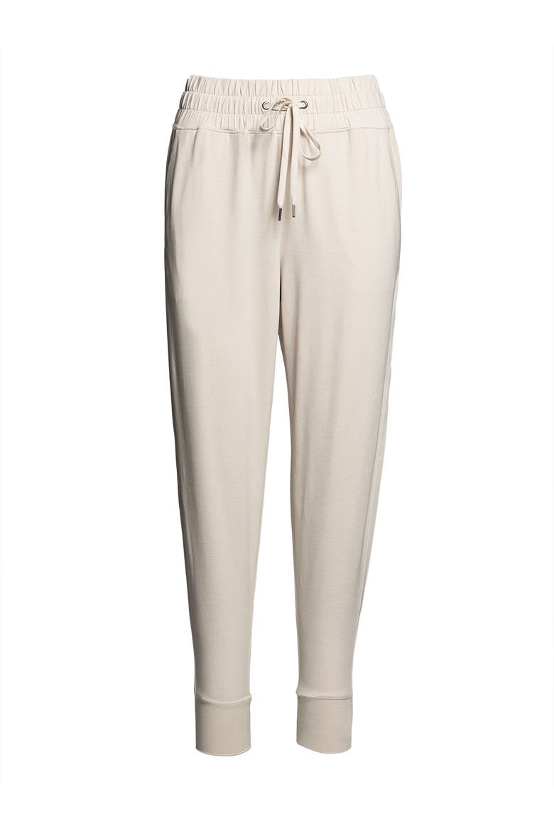 Lightweight Drawstring Jogger, Alternate, color, Heather Oat