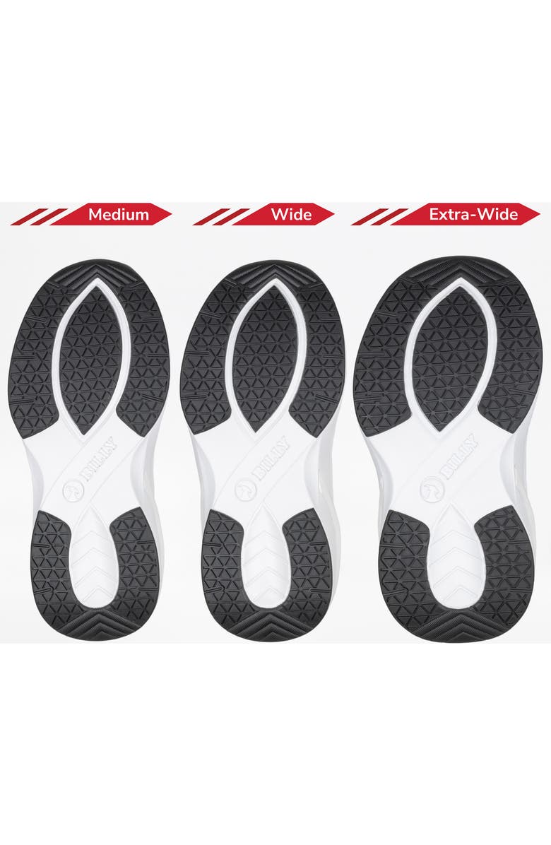 BILLY Footwear Kids' Limitless Zip Around Sneaker, Alternate, color, Black