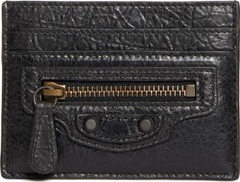 ★BALENCIAGA★ Le City Leather Card Holder Silver 8106062ABM Balenciaga Le City Leather Card Holder Silver | eBay