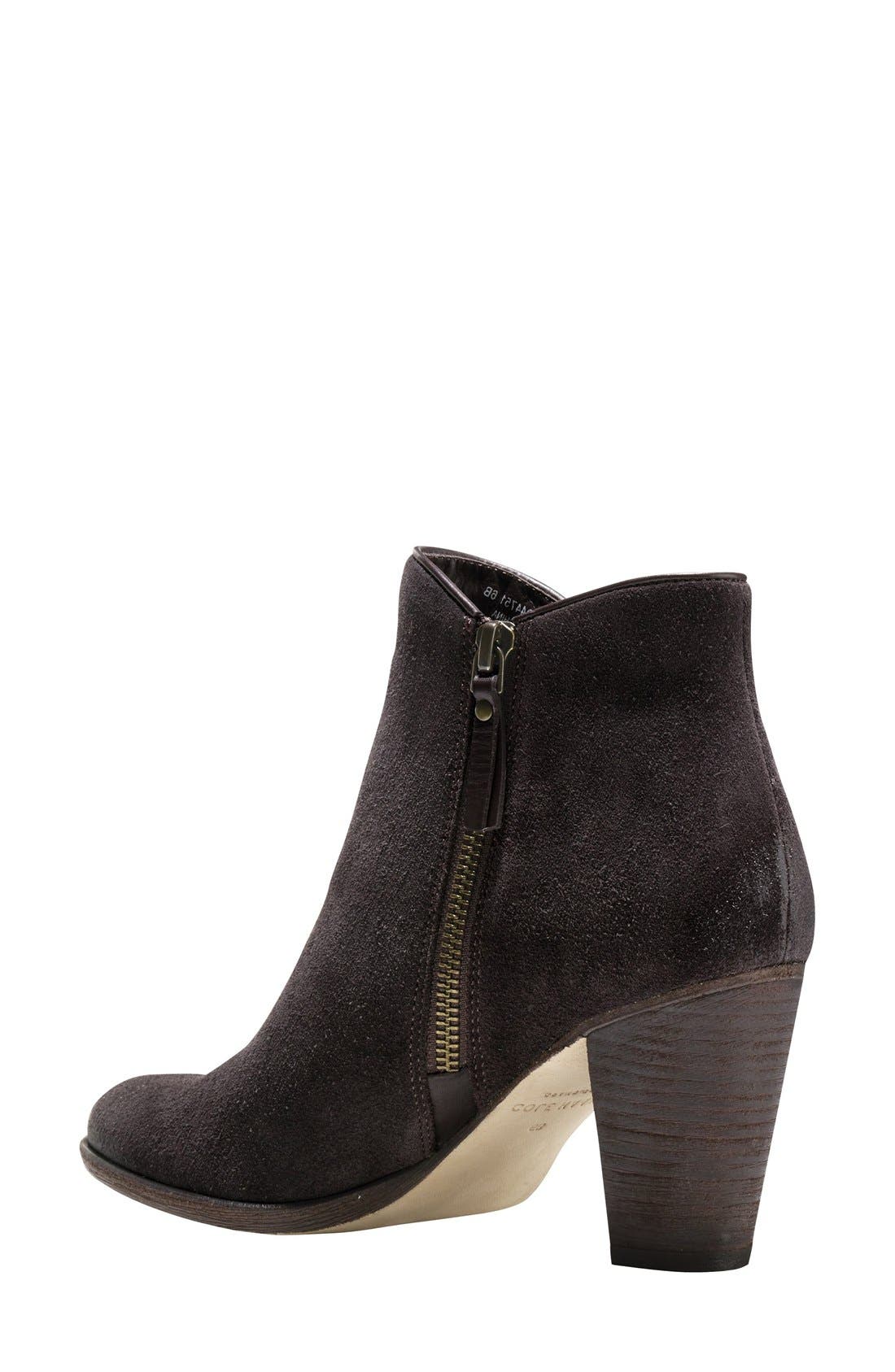 'Hayes' Bootie, Alternate, color, JAVA SUEDE
