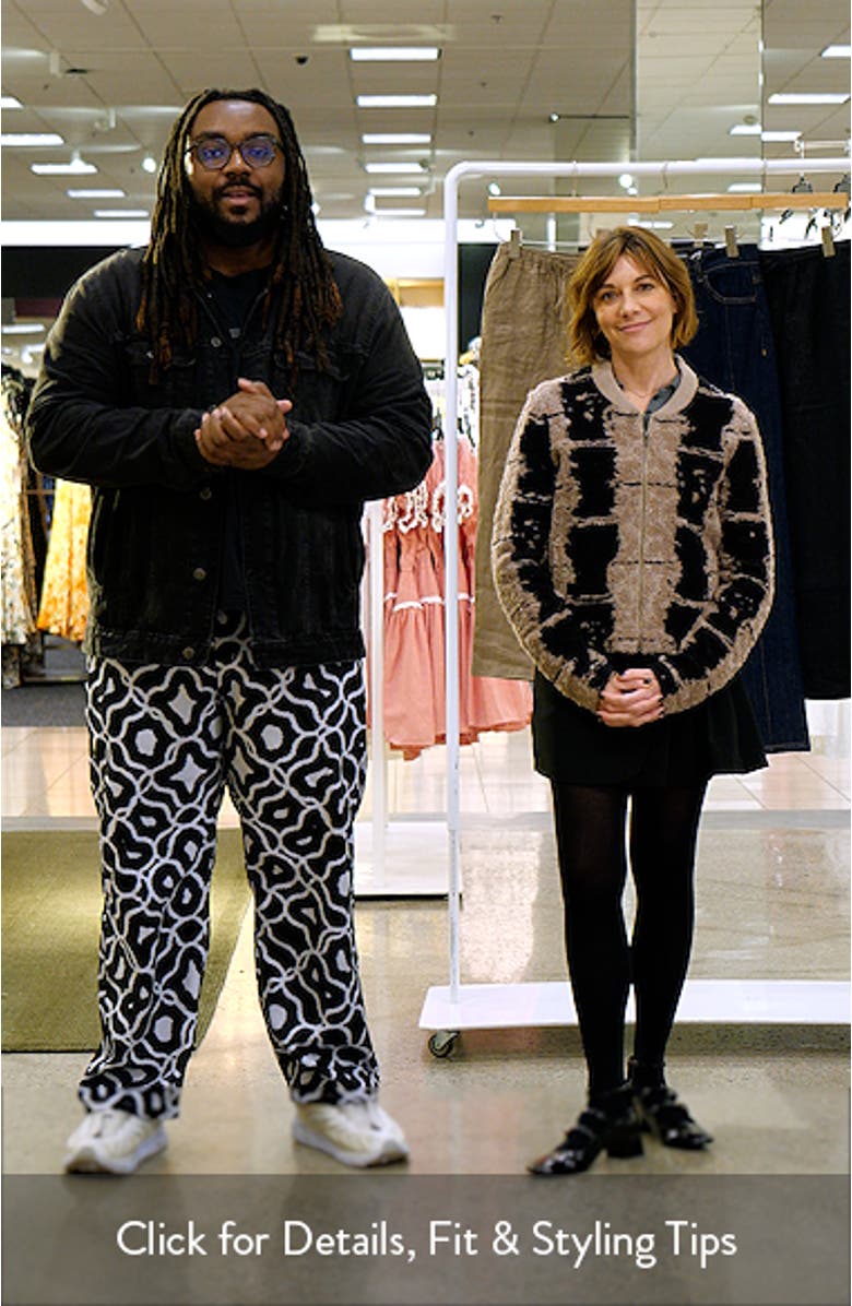 Textured Knit Bomber Jacket, sales video thumbnail