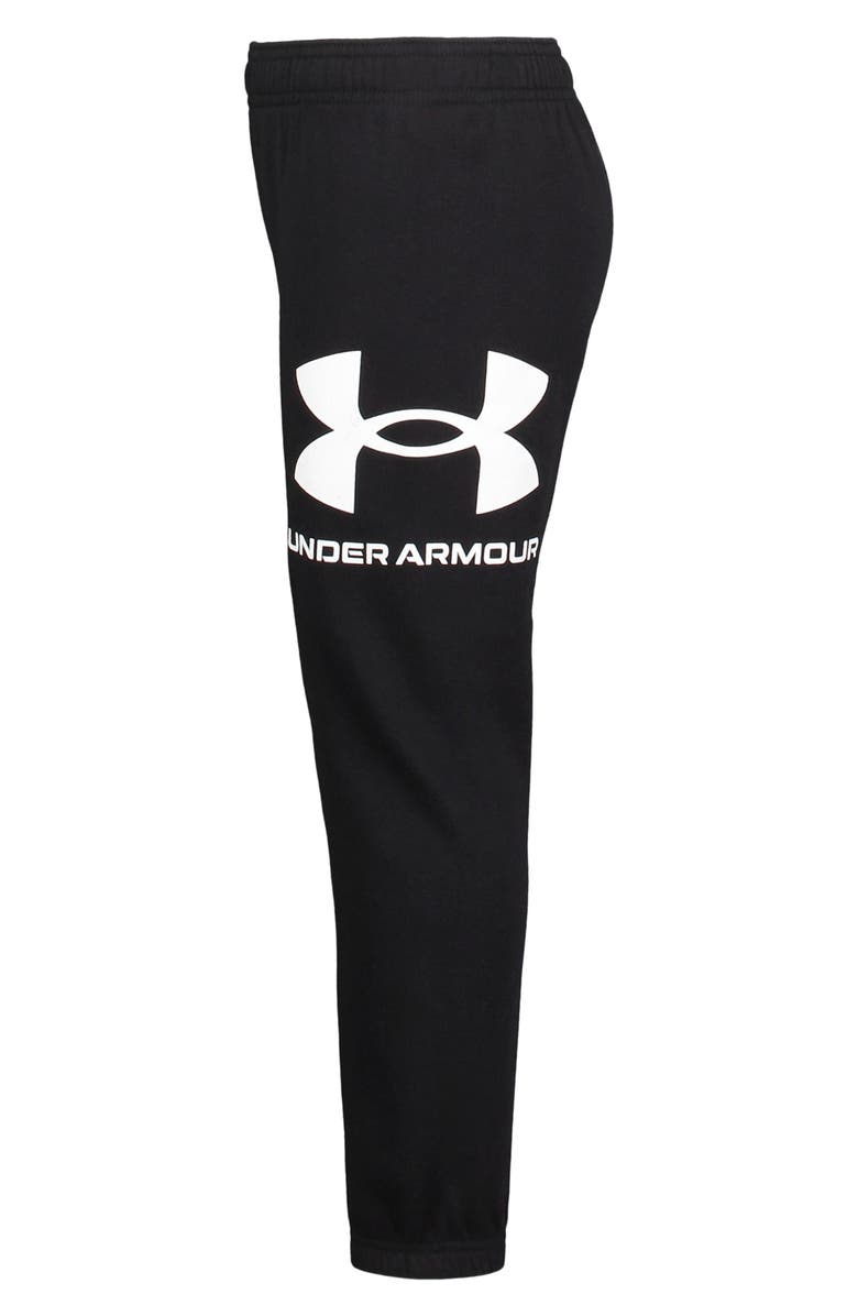 Under Armour Kids' Rival Big Logo Fleece Joggers, Alternate, color, 