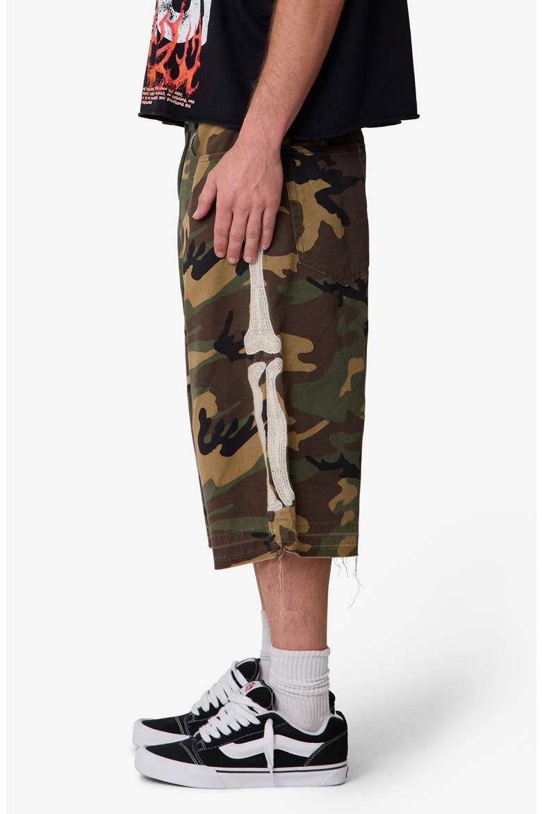 Ultrabaggy Bone Shorts, Alternate, color, CAMO
