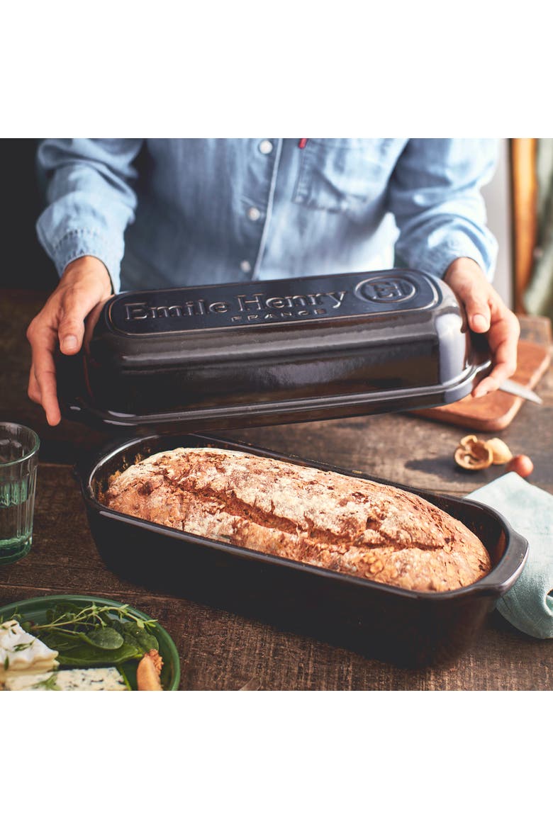 Italian Bread Loaf Baker, Alternate, color, Charcoal