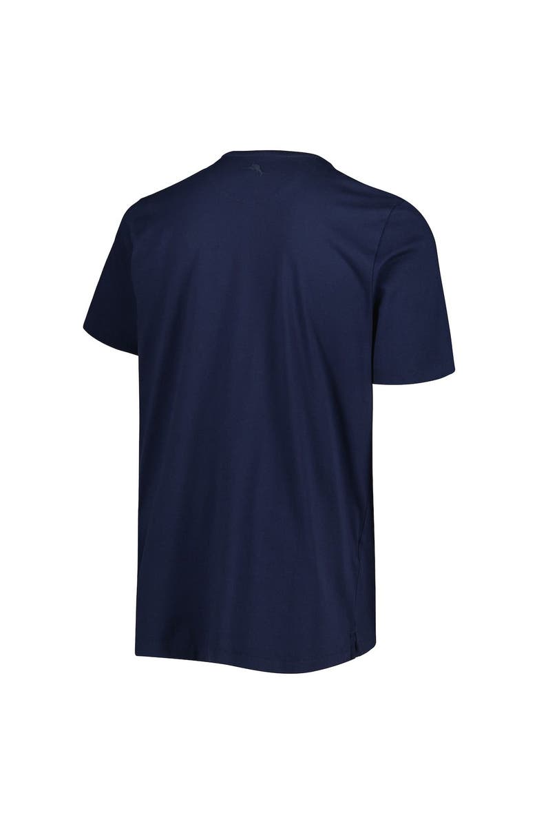 Tommy Bahama Men's Tommy Bahama College Navy Seattle Seahawks Bali Skyline T-Shirt, Alternate, color, 