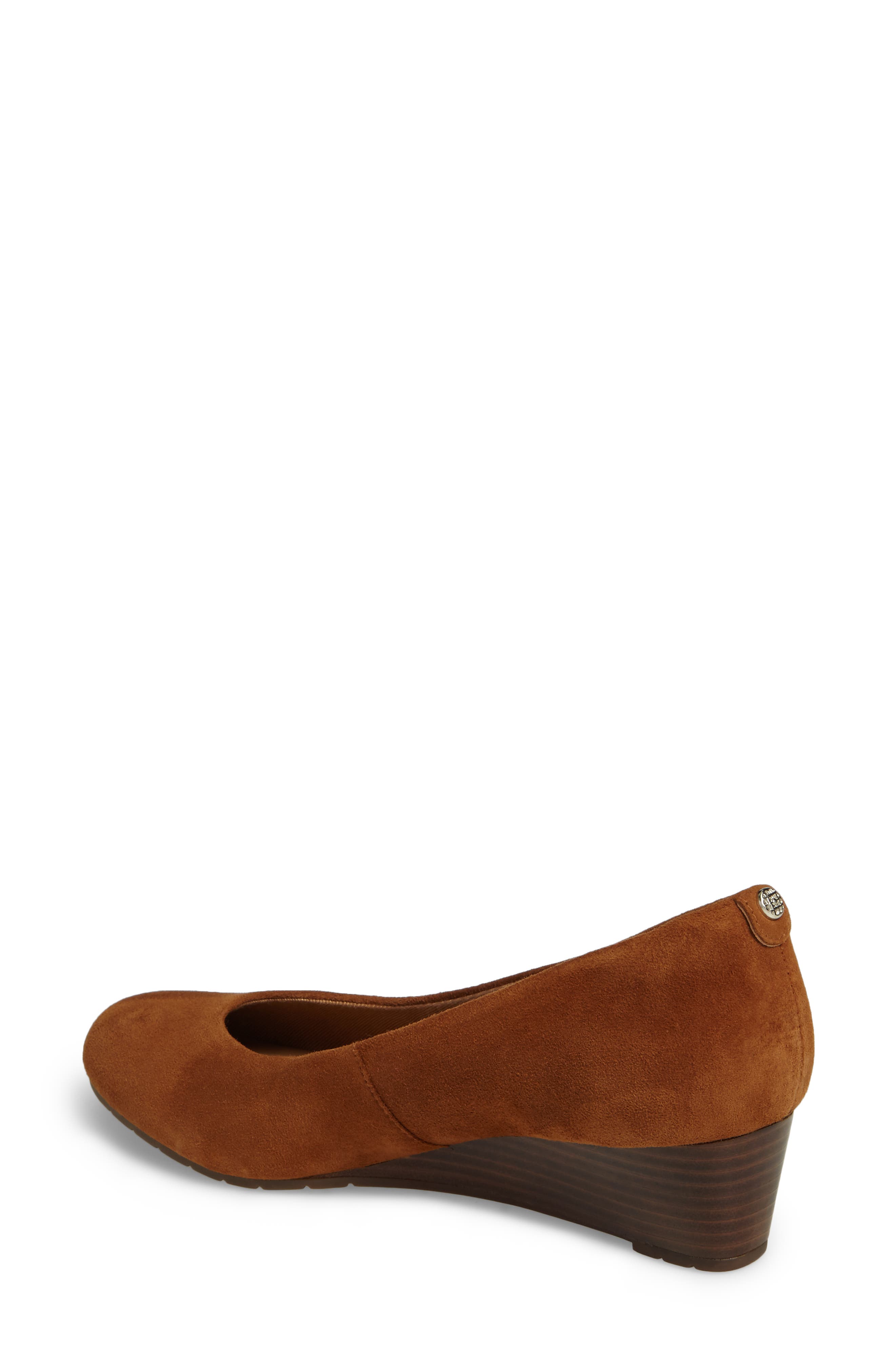 Clarks<sup>®</sup> 'Vendra Bloom' Wedge Pump, Alternate, color, 