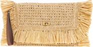 Anya Hindmarch Oversize Raffia Clutch